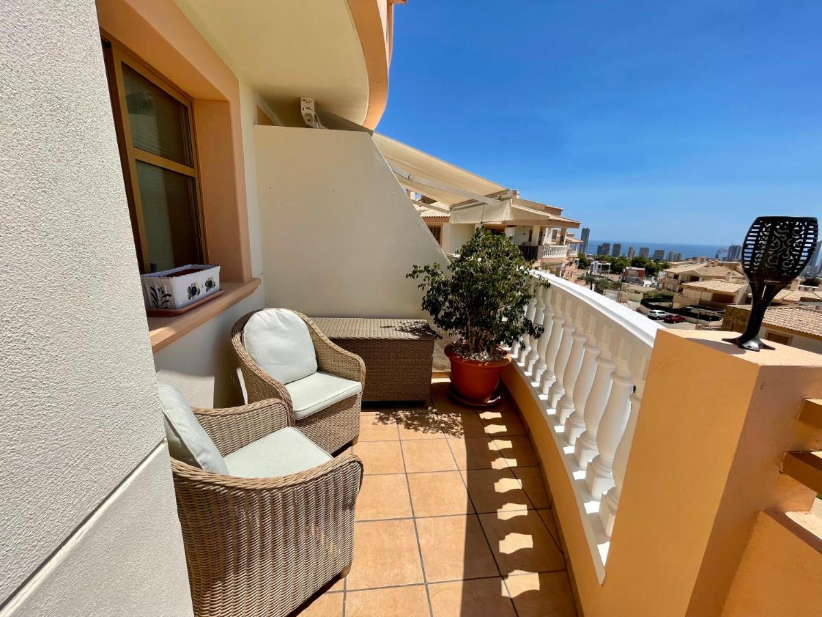 Apartmán Modern 2-Floor Penthouse With Sea Views - Sleeps 7 Finestrat Exteriér fotografie