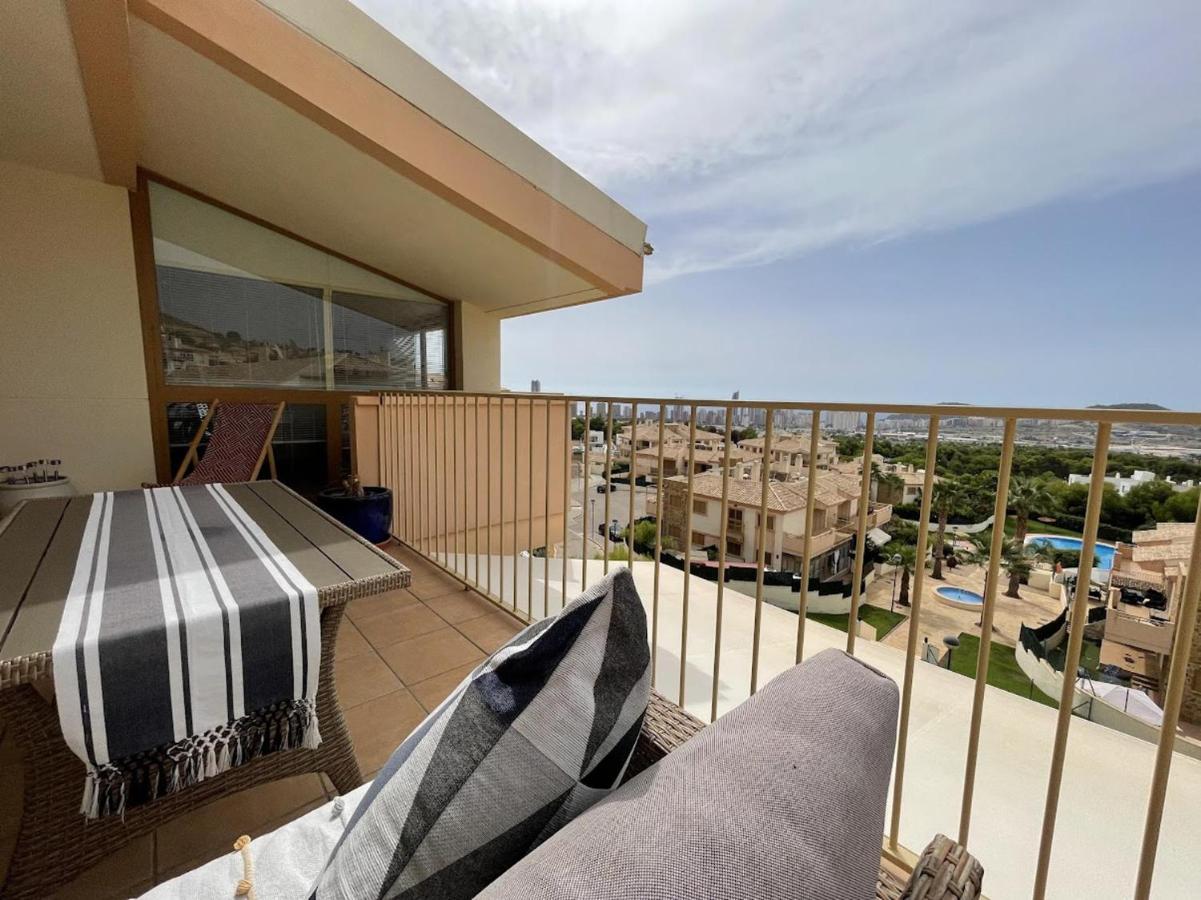 Apartmán Modern 2-Floor Penthouse With Sea Views - Sleeps 7 Finestrat Exteriér fotografie