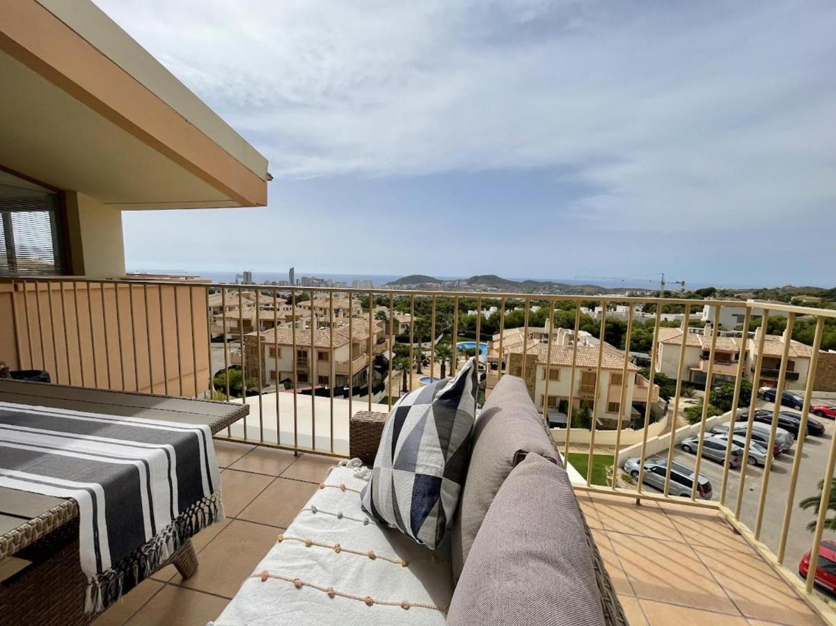 Apartmán Modern 2-Floor Penthouse With Sea Views - Sleeps 7 Finestrat Exteriér fotografie